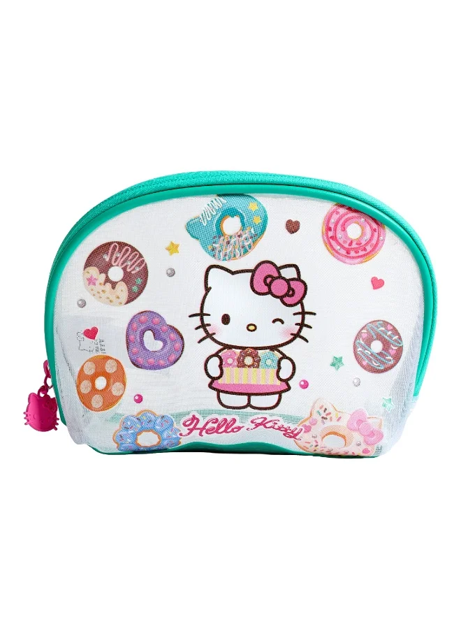 Sanrio Sanrio Hello Kitty Mesh Shell Makeup Bag